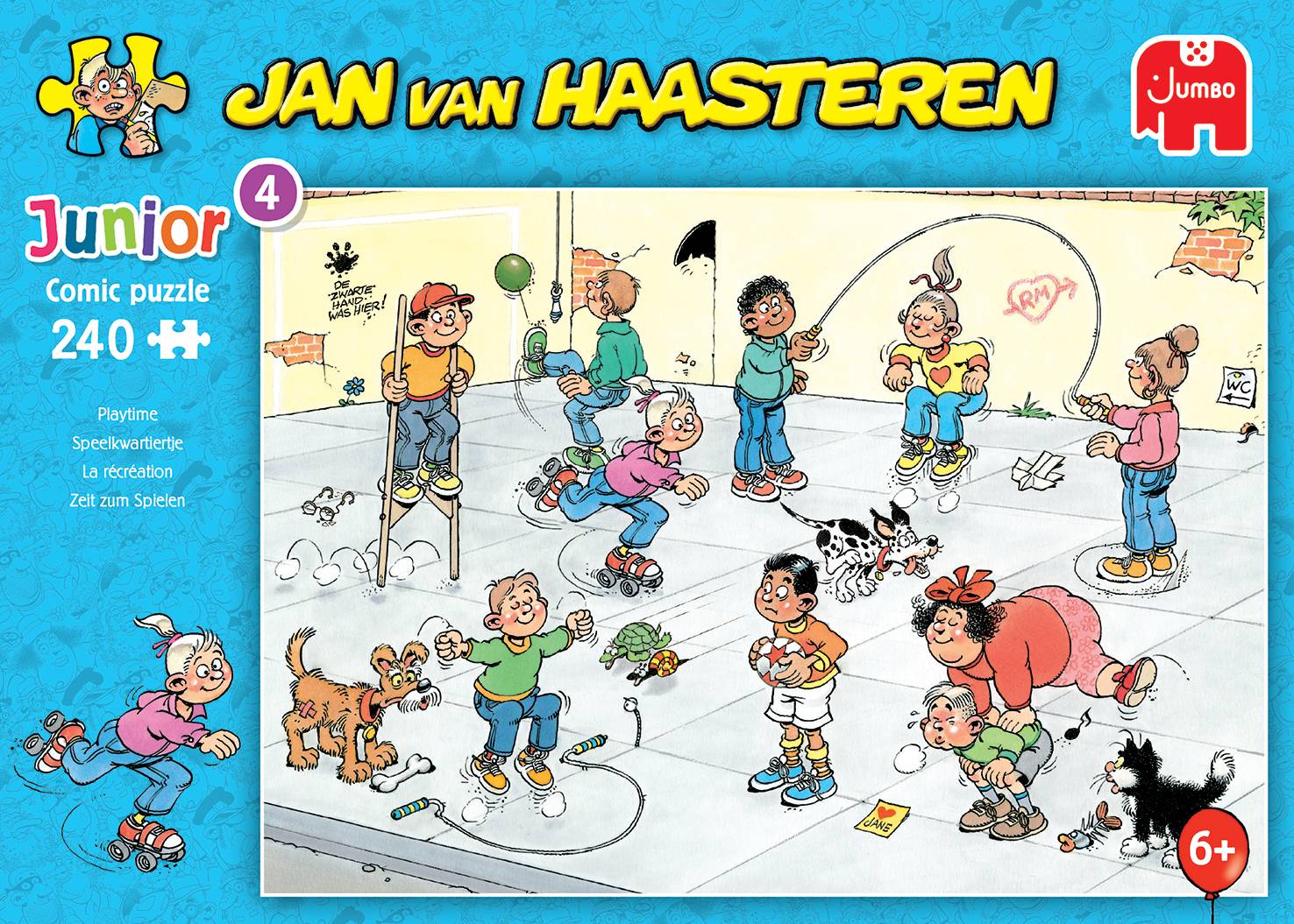 JUMBO 20061 Jan van Haasteren Junior 4 Zeit zum Spielen 240 Teile Puzzle