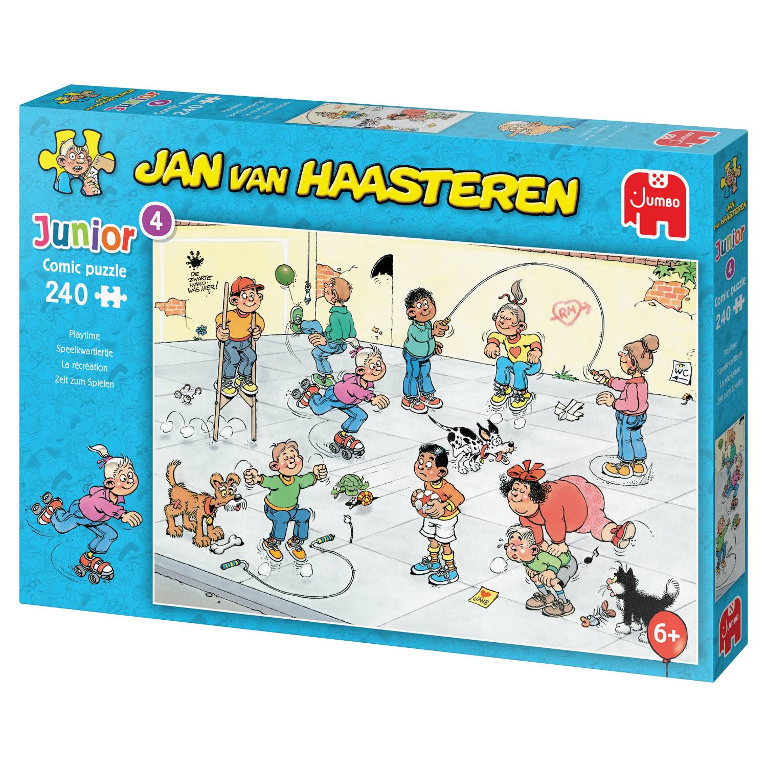 Jan van Haasteren Junior 4 Zeit zum Spielen 240 Teile Puzzle