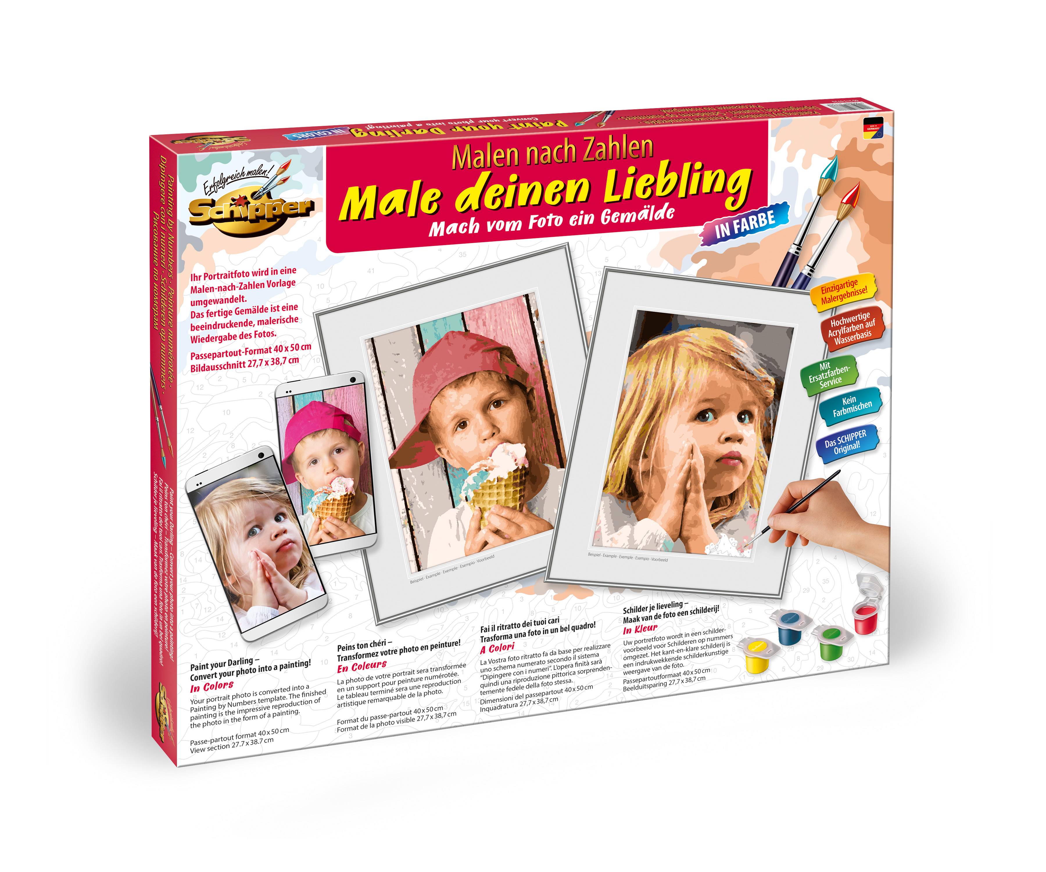 Schipper 602130733 Male deinen Liebling in Farbe Malen nach Zahlen