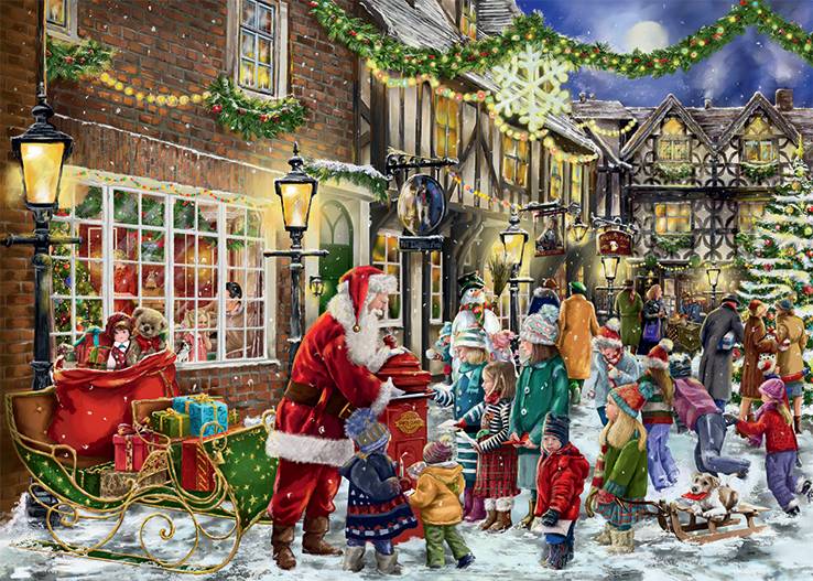 Briefe für Santa, 2x1000 Teile Puzzle