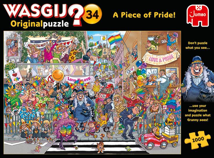 Wasgij Original 34 Ein Stückchen Pride 1000 Teile Puzzle