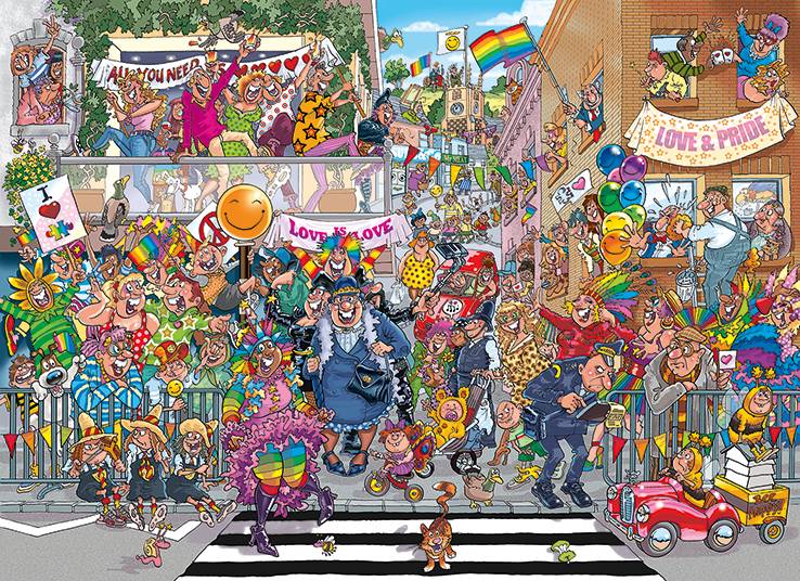 Wasgij Original 34 Ein Stückchen Pride 1000 Teile Puzzle