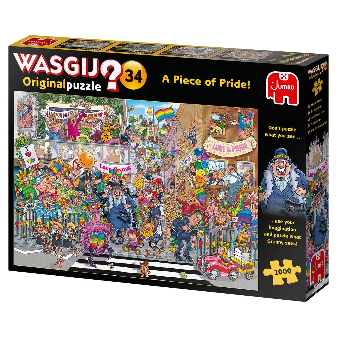 Wasgij Original 34 Ein Stückchen Pride 1000 Teile Puzzle