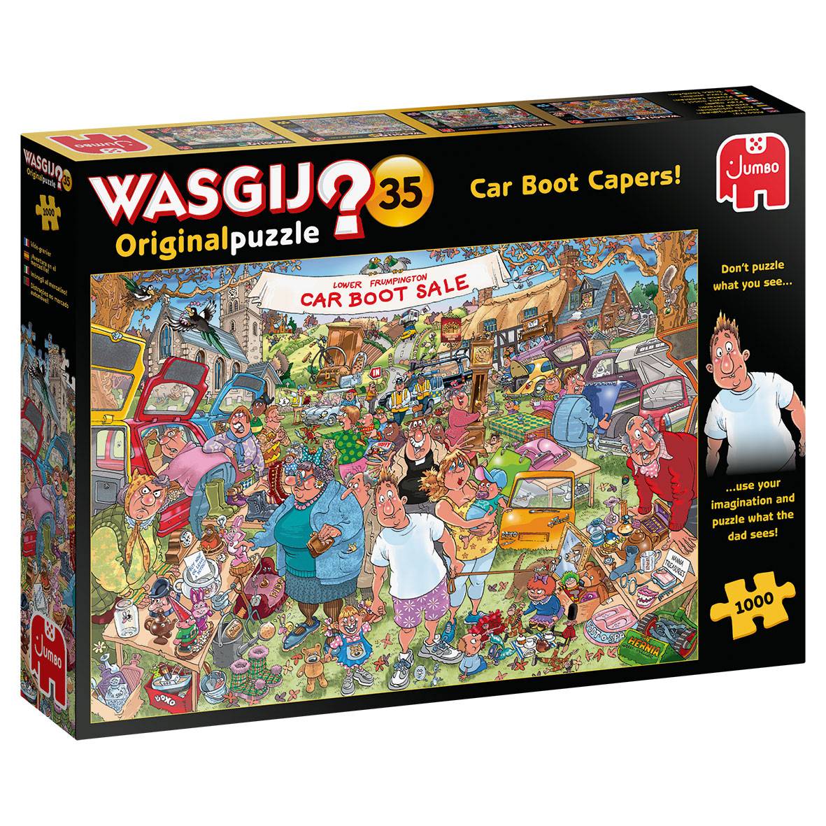 Wasgij Original 35 Flohmarkt-Chaos 1000 Teile Puzzle