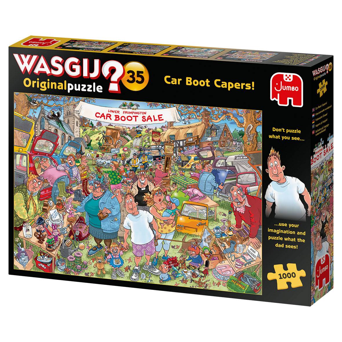 Wasgij Original 35 Flohmarkt-Chaos 1000 Teile Puzzle