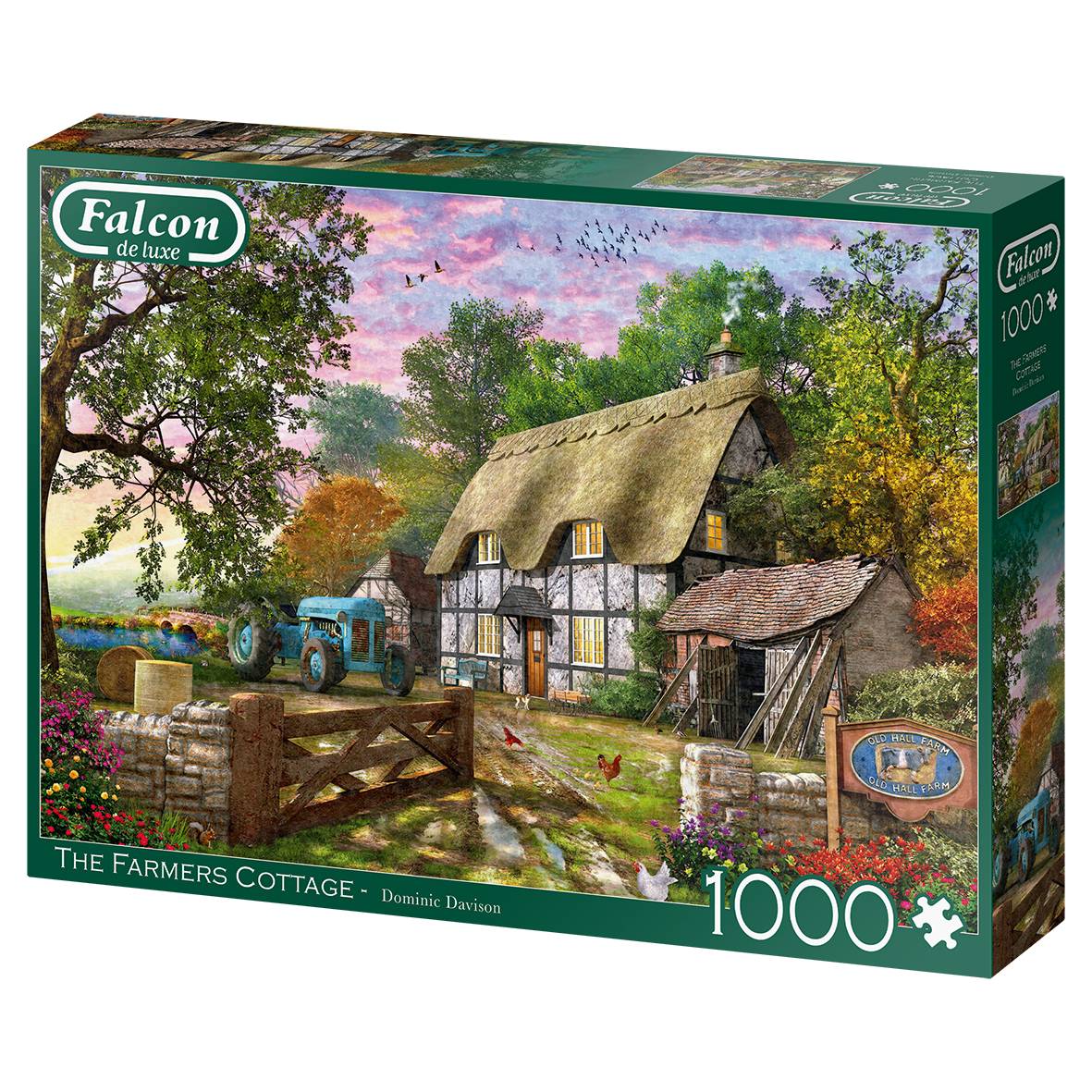 Falcon 11278 Dominic Davison Das Bauernhaus 1000 Teile Puzzle