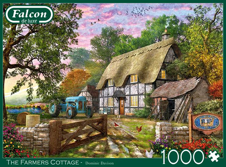 Dominic Davison Das Bauernhaus 1000 Teile Puzzle