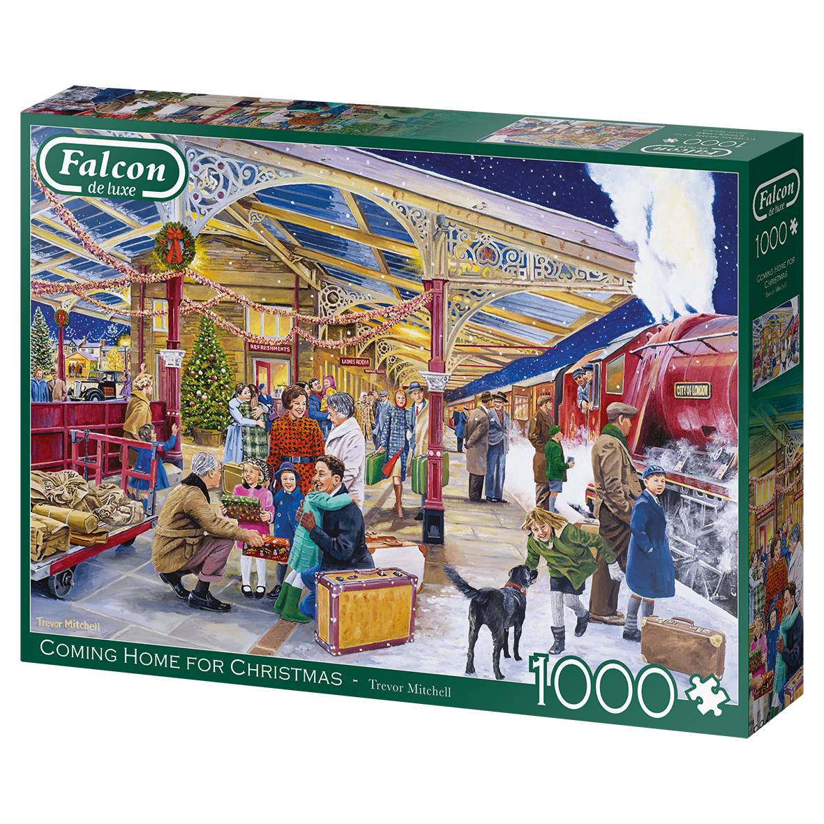 Falcon 11266 Trevor Mitchell Zu Weihnachten nach Hause kommen 1000 Teile Puzzle
