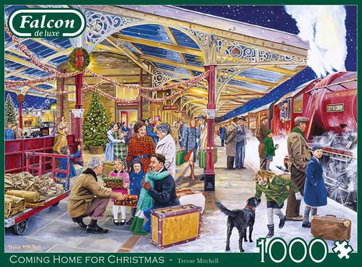 Falcon 11266 Trevor Mitchell Zu Weihnachten nach Hause kommen 1000 Teile Puzzle