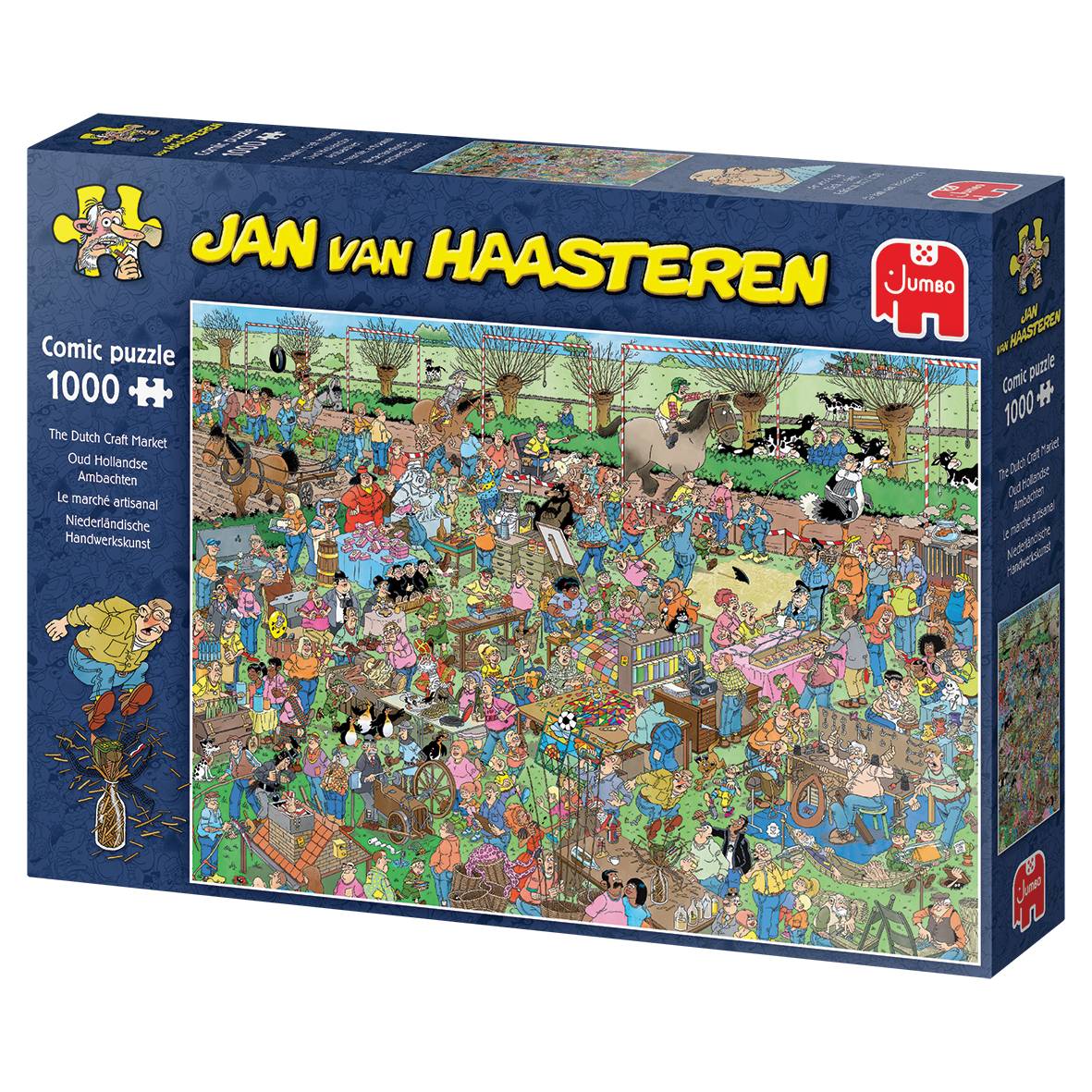 Jumbo 20046 Jan van Haasteren Niederländische Handwerkskunst 1000 Teile Puzzle