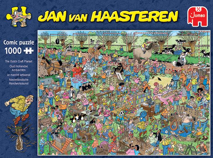 Jan van Haasteren Niederländische Handwerkskunst 1000 Teile Puzzle