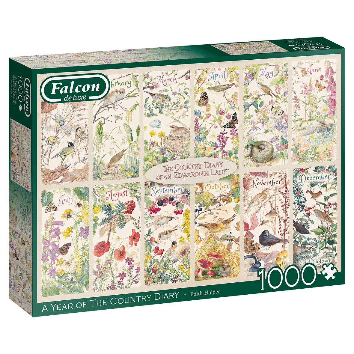 A Year of the Country Diary 1000 Teile Puzzle