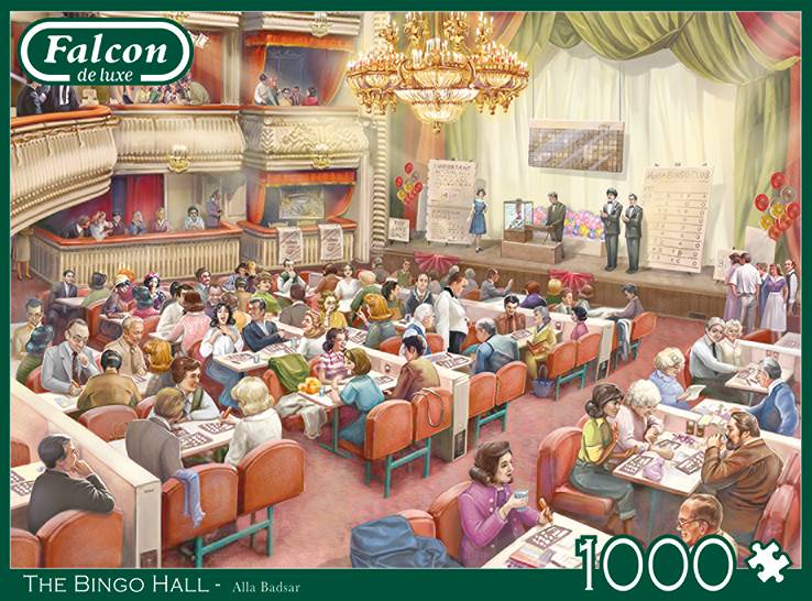 Alla Badsar Die Bingo Halle 1000 Teile Puzzle