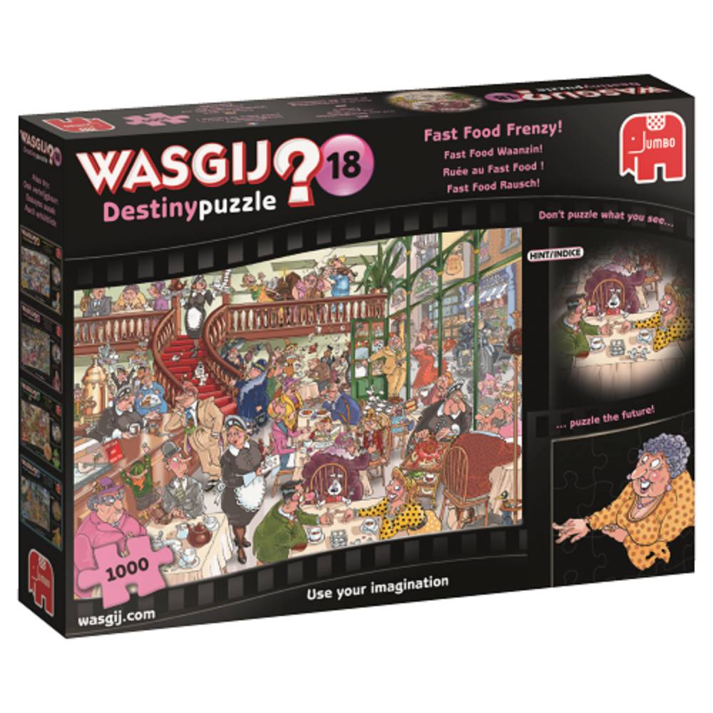 Wasgij Destiny 18 Fast Food Rausch 1000 Teile Puzzle