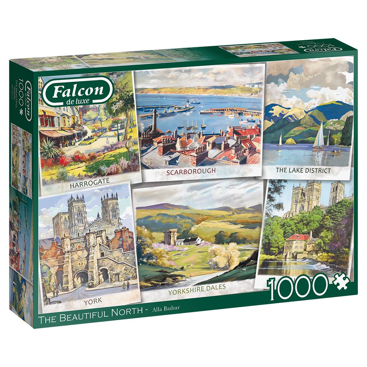 Alla Badsar Der schöne Norden 1000 Teile Puzzle