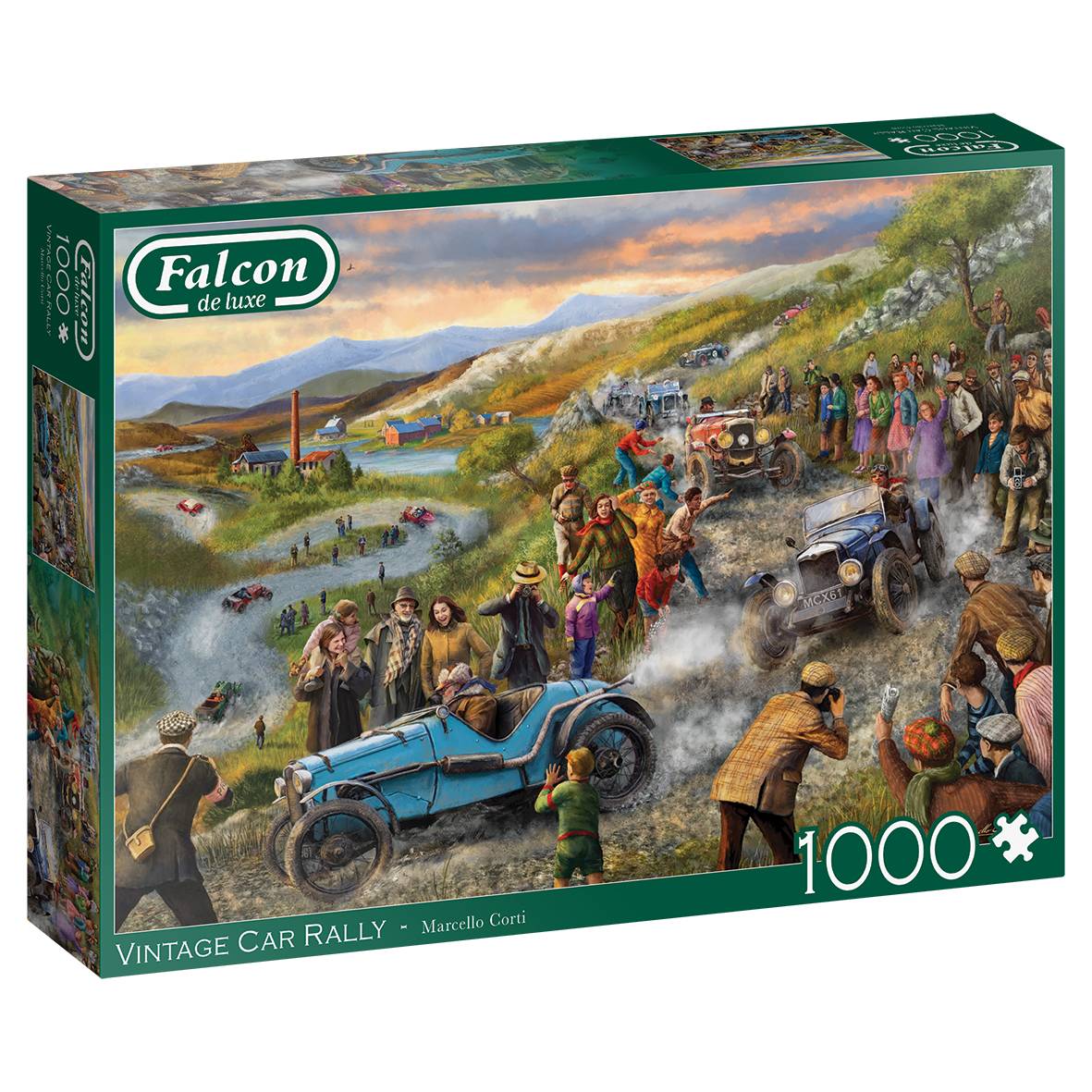 Marcello Corti Oldtimer-Rallye 1000 Teile Puzzle