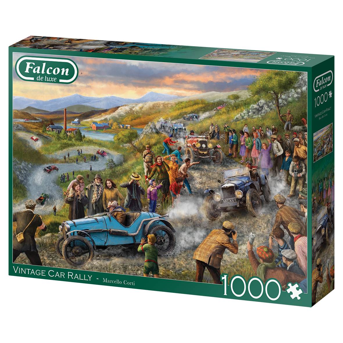 Marcello Corti Oldtimer-Rallye 1000 Teile Puzzle