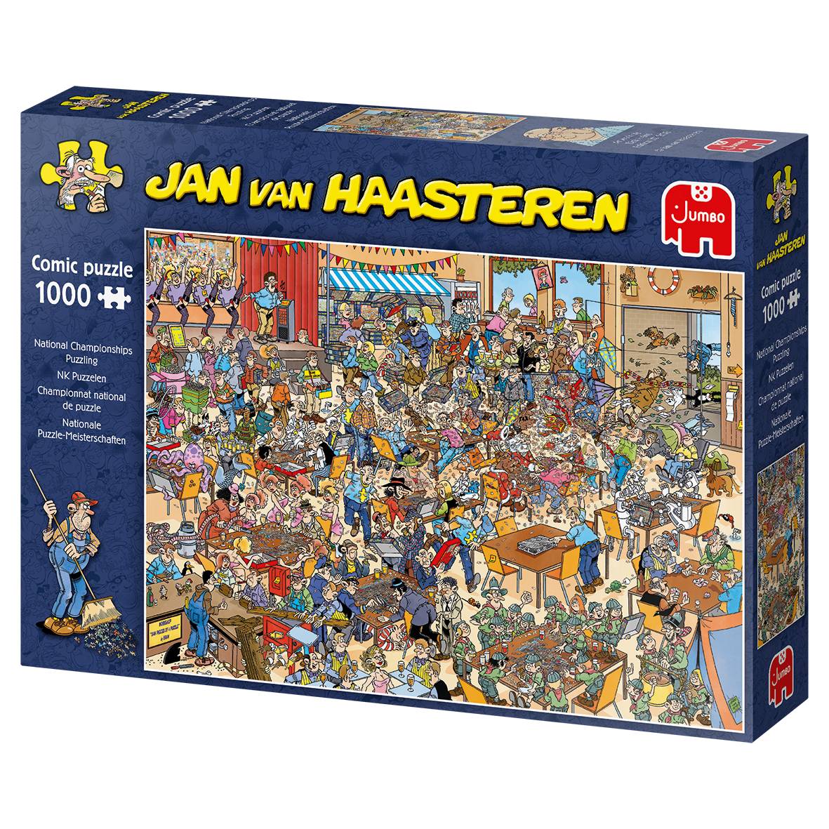 Jan van Haasteren Nationale Puzzle-Meisterschaften 1000 Teile Puzzle