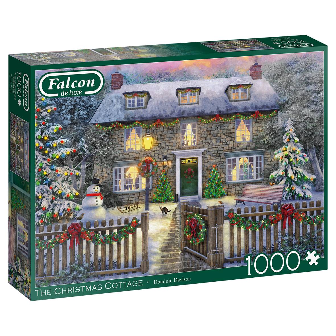 Das Weihnachtshaus 1000 Teile Puzzle