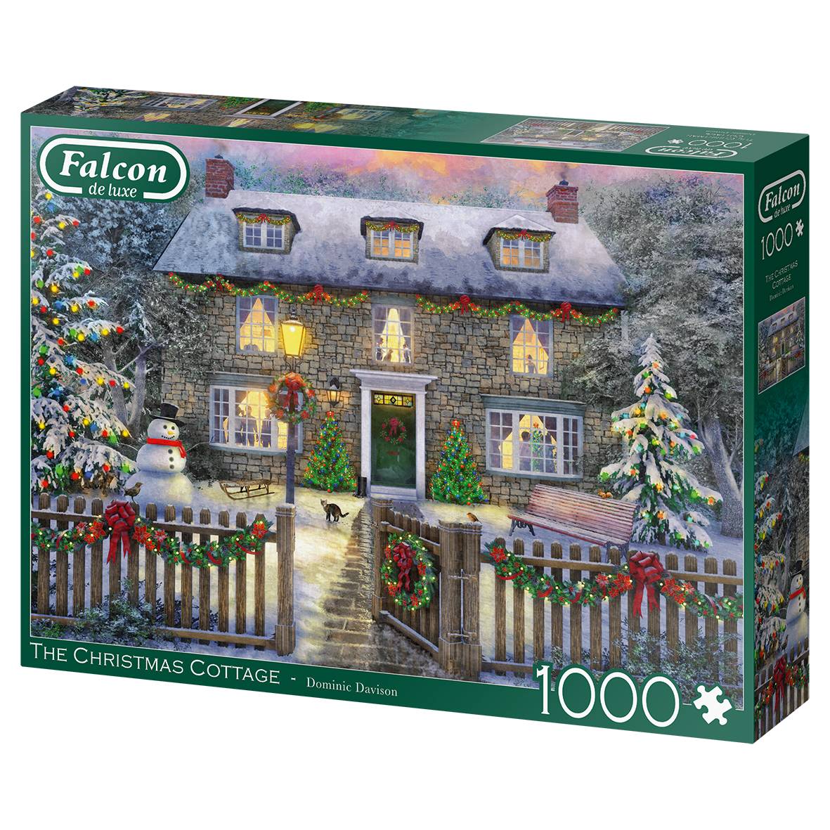 Das Weihnachtshaus 1000 Teile Puzzle