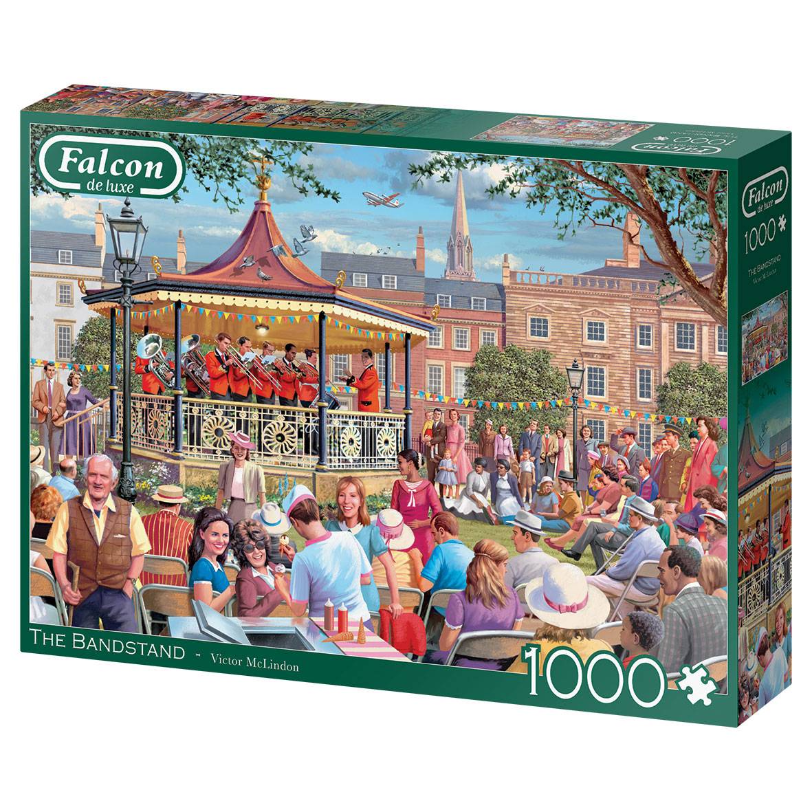 Falcon 11330 Victor McLindon Der Musikpavillon 1000 Teile Puzzle