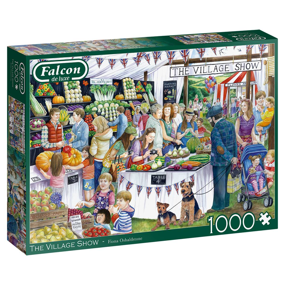 Falcon 11302 Fiona Osbaldstone Die Dorf Show 1000 Teile Puzzle