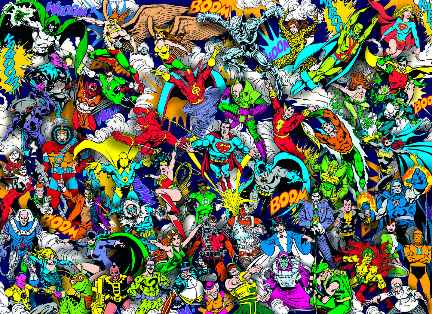 Clementoni 39599 DC Comics 1000 Teile Impossible Puzzle