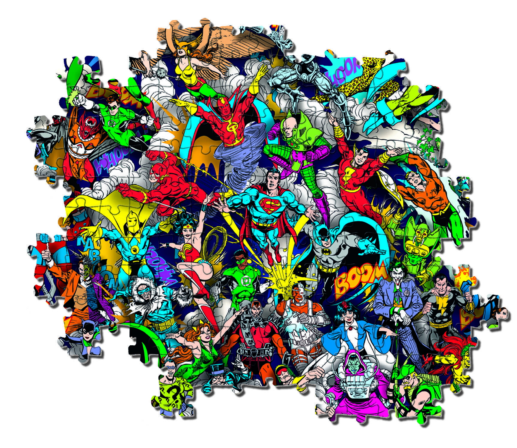 Clementoni 39599 DC Comics 1000 Teile Impossible Puzzle