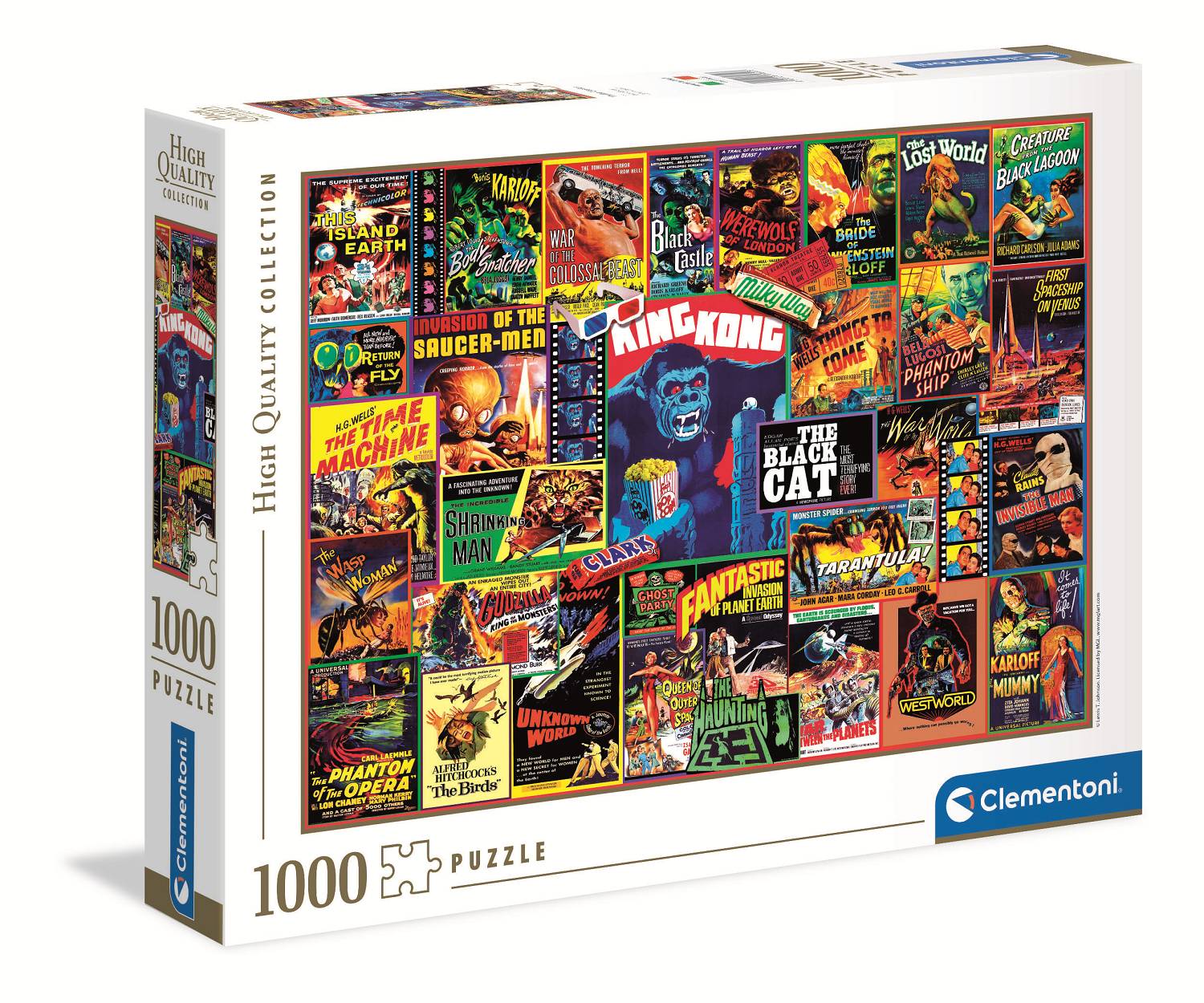 Clementoni 39602 Thriller-Klassiker 1000 Teile Puzzle
