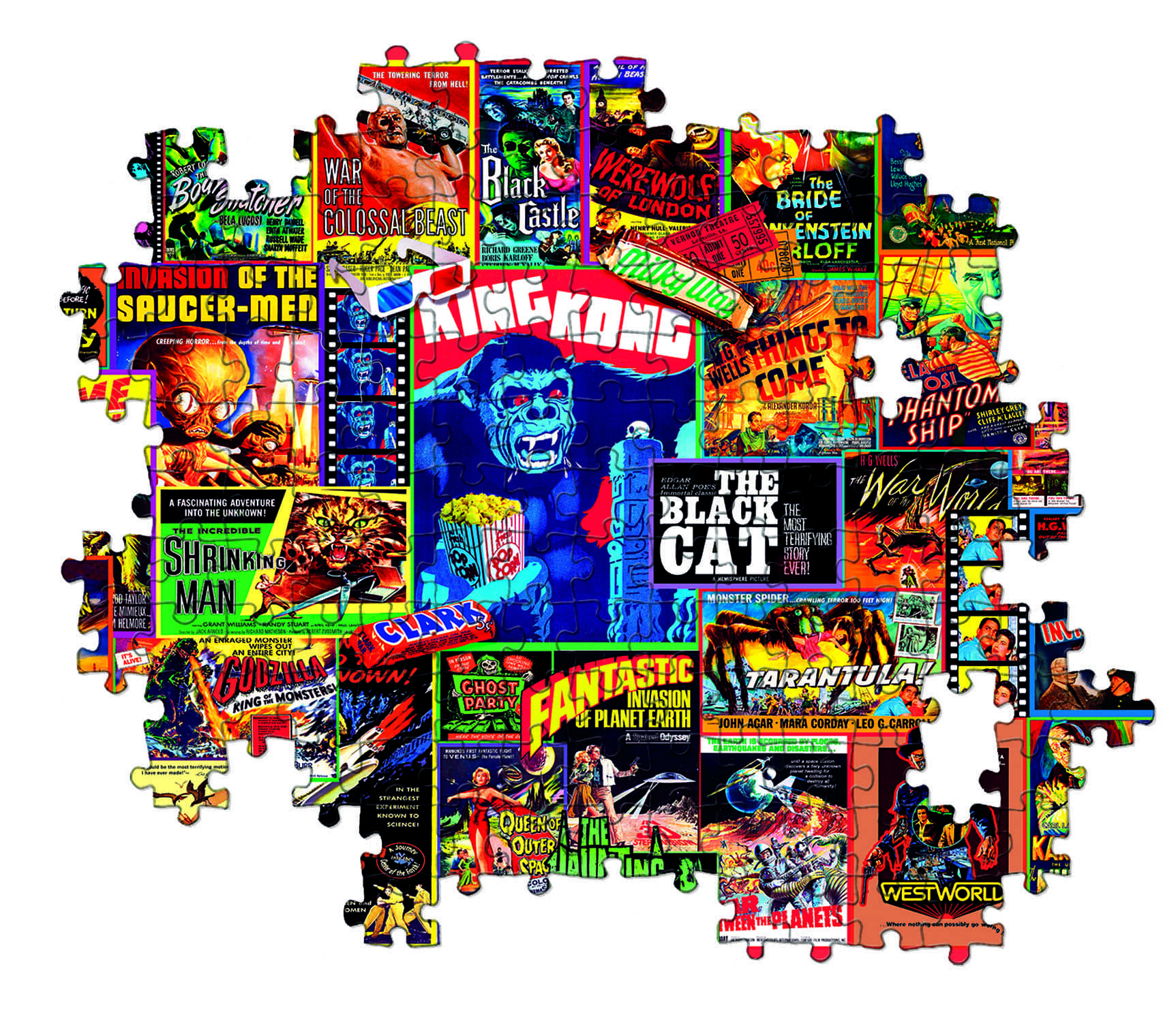 Clementoni 39602 Thriller-Klassiker 1000 Teile Puzzle