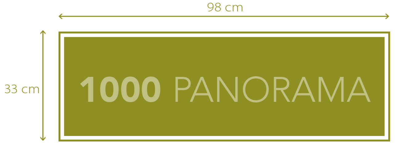 Clementoni 39590 Game of Thrones 1000 Teile Panorama Puzzle