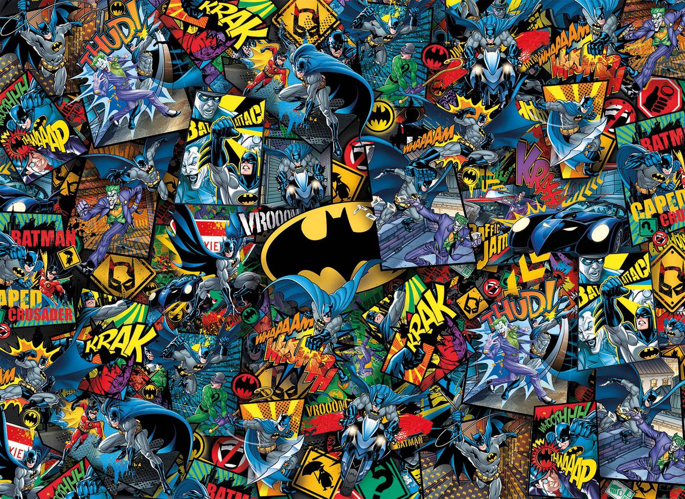 Clementoni 39575 Batman - 1000 Teile - Impossible Puzzle