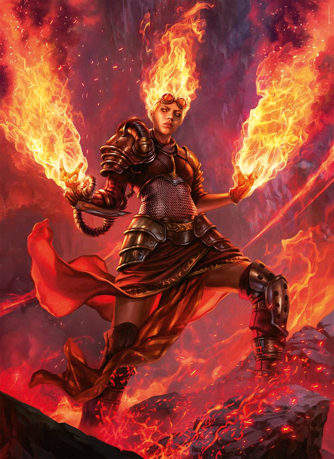 Clementoni 39561 Magic The Gathering Feuer 1000 Teile Puzzle