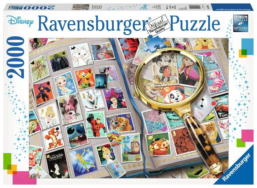 Ravensburger, Disney Meine liebsten Briefmarken, 2000 Teile Puzzle