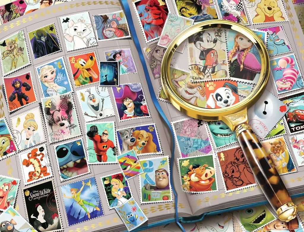 Ravensburger, Disney Meine liebsten Briefmarken, 2000 Teile Puzzle
