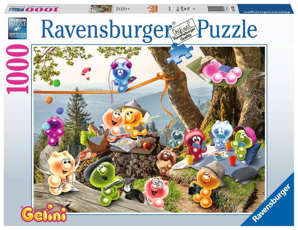 Gelini Auf zum Picknick 1000 Teile Puzzle