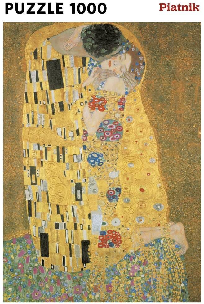 Piatnik 5575 Gustav Klimt Der Kuss Metallic 1000 Teile Puzzle