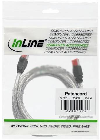 InLine - Patch-Kabel - RJ-45 (M) bis RJ-45 (M)