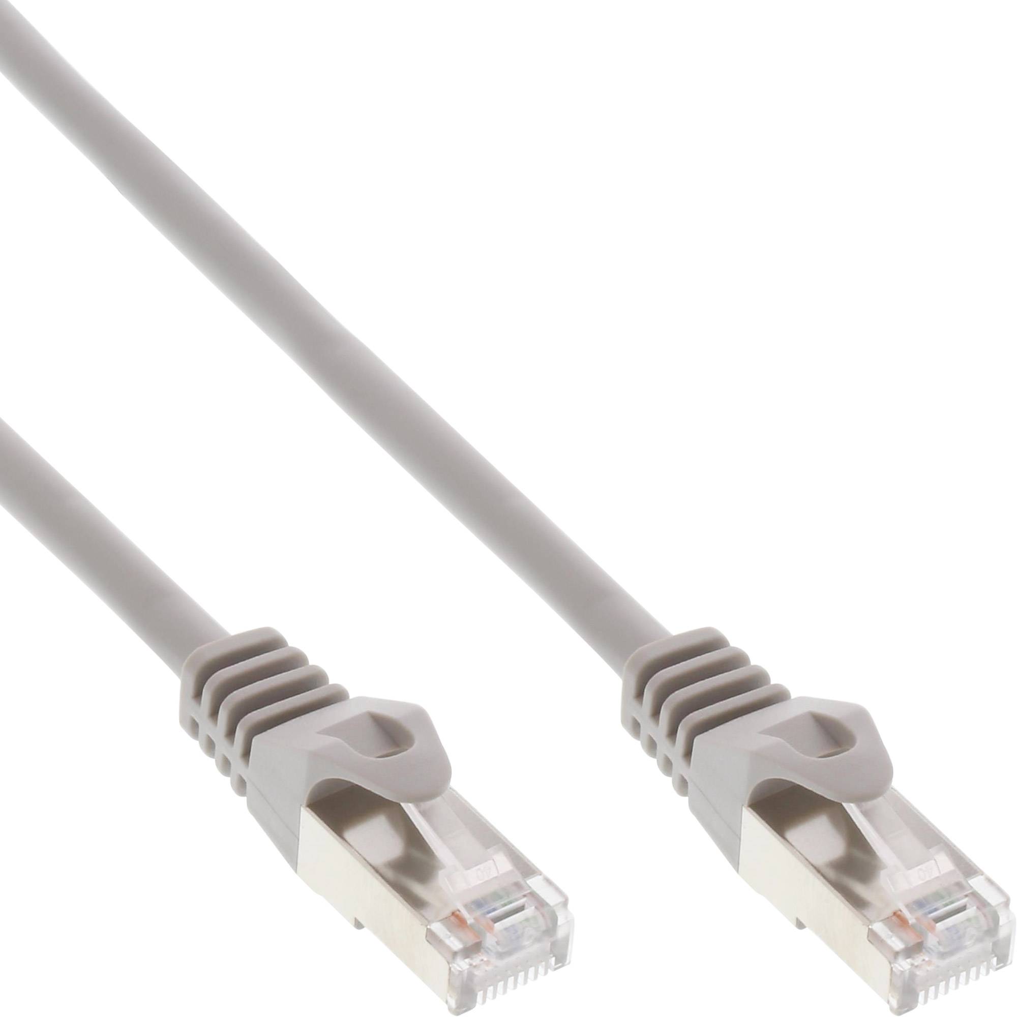 INLINE - Patchkabel - F/UTP - Cat.5e - grau - 1m