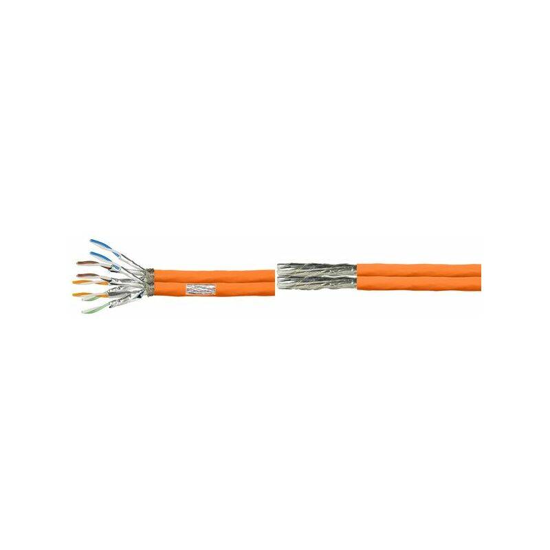 LogiLink Installationskabel, Kat.7, S/FTP, 50 m, Duplex