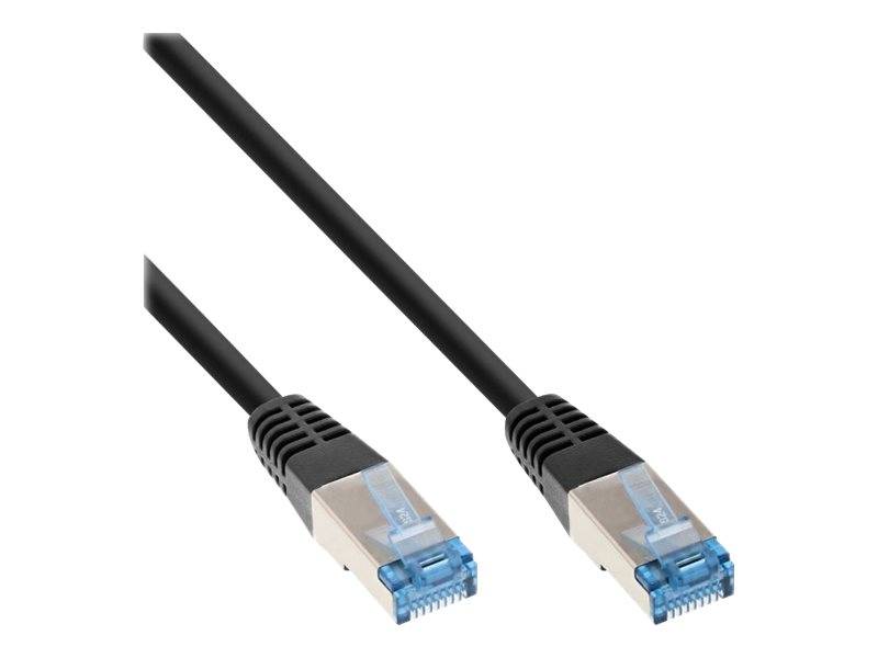 INLINE - Patchkabel - Cat.6A - S/FTP - TPE flexibel - schwarz - 5m