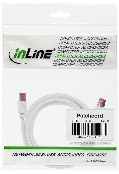 InLine - Patch-Kabel - RJ-45 (M) bis RJ-45 (M)