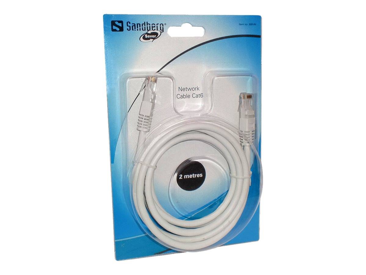 Sandberg SAVER - Patch-Kabel - RJ-45 (M) bis RJ-45 (M)