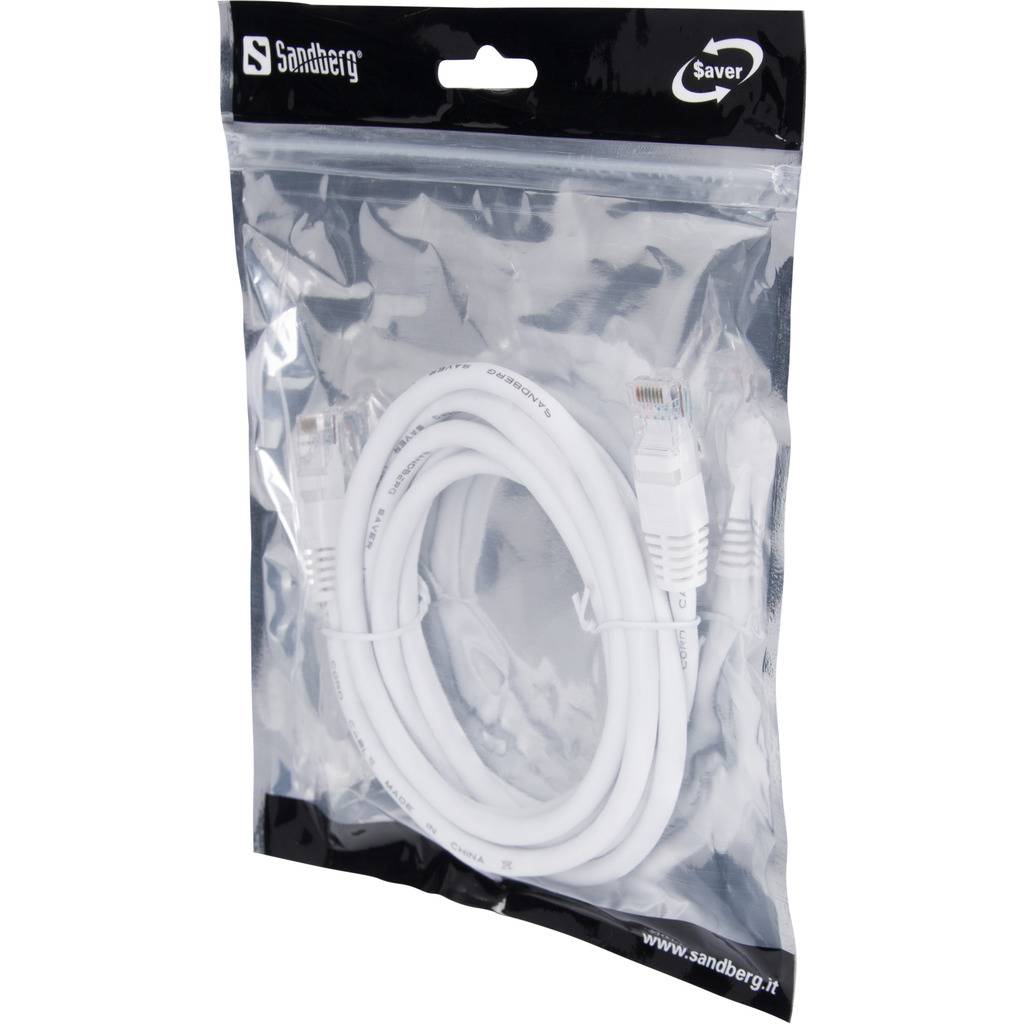 Sandberg SAVER - Patch-Kabel - RJ-45 (M) zu RJ-45 (M)