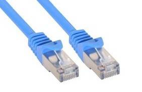 INLINE - Patchkabel - SF/UTP - Cat.5e - blau - 1m