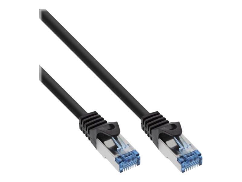 INLINE - Patchkabel - Cat.6A - S/FTP - PUR industrial - schwarz - 7,5m