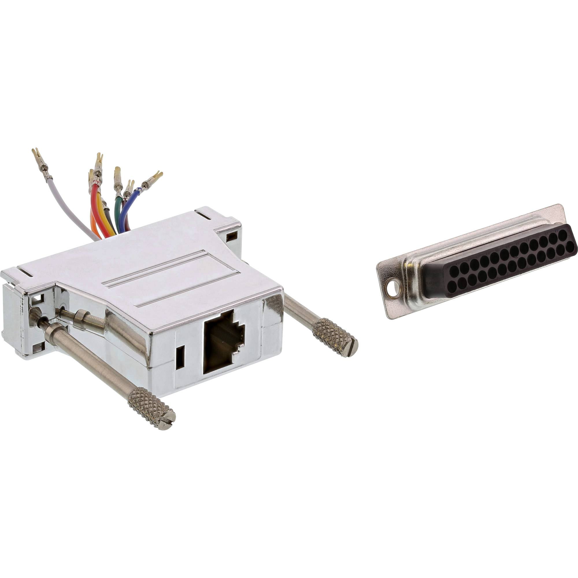 InLine - Serieller Adapter - RJ-45 (W) bis DB-25 (W)