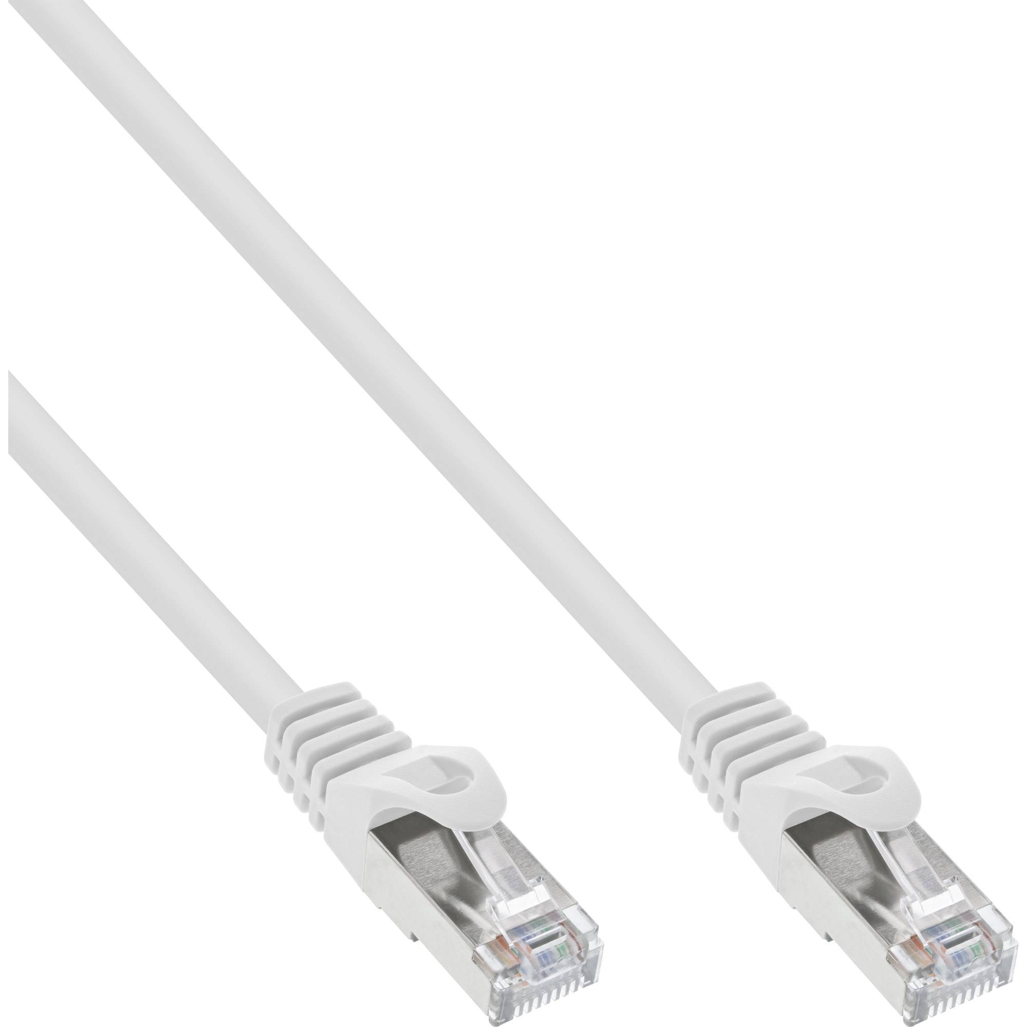 INLINE - Patchkabel - SF/UTP - Cat.5e - weiß - 2m