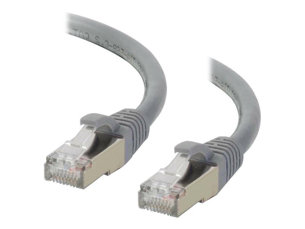 C2G Cat6a Booted Shielded (STP) Network Patch Cable - Patch-Kabel - RJ-45 (M)