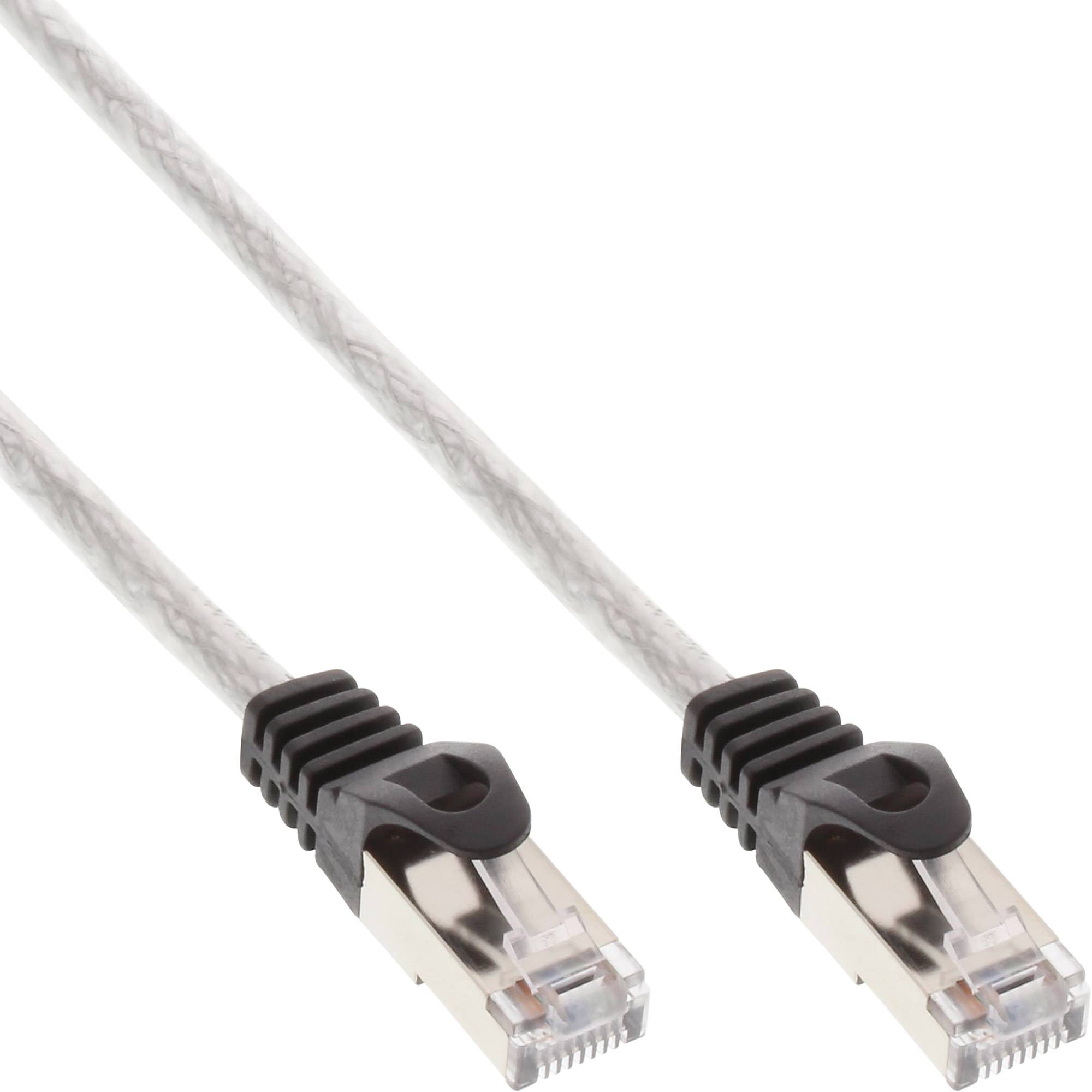 INLINE - Patchkabel - SF/UTP - Cat.5e - transparent - 30m